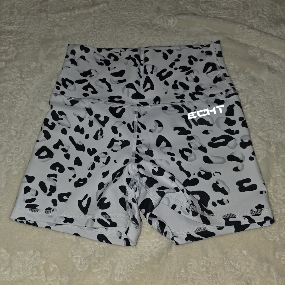 ECHT Leopard Print Shorts
